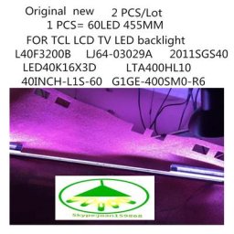 Barre de rétro-éclairage TV LCD 1 pièce = 60 soit LJ64-03029A MM 5630 455 2011SGS40 100% 60