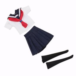 ICY DBS Blyth Doll Toy Outfit Licca Icy Clothes School Uniform Sailor Suit with Legging Anime
