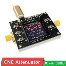 L'affichage d'affichage à cristaux liquides de l'étape 0.25DB de technologie d'atténuateur