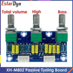Panneau d'amplificateur XH-M802 Panneau de tonalité de centre commercial haute et basse tension