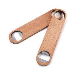 Ouvre-bouteille de vitesse à planche plate en bois pour hôtel couvercle en bois pour bouchon de
