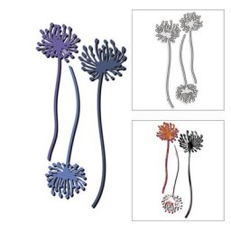 Nouvelles matrices de découpe en métal fleur de pissenlit pour bricolage Scrapbooking et