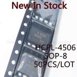 Optocoupleur haute vitesse SMD A4506 HCPL-4506 SOP-8 50 pièces/lot nouveau en Stock