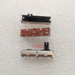 Fader de potentiomètre à glissière mono-lien égaliseur de centre commercial point blanc point