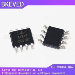 SOP8 SOP ICL7660 SOP-8 7660AIBAZ 10 pièces