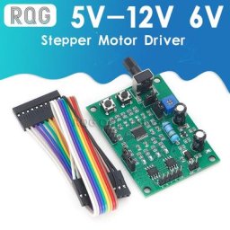 Mini pilote de moteur pas à pas CC 5V-12V 6V 2 phases 4 fils 4 phases 5 fils multifonction
