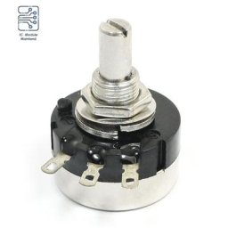 Potentiomètre à distance linéaire à film de carbone résistances variables tour unique 1K -1M Ohm