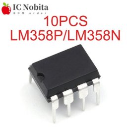 Amplificateur opérationnel pour touristes à faible puissance LM358P LM358 LM358N DIP-8 10
