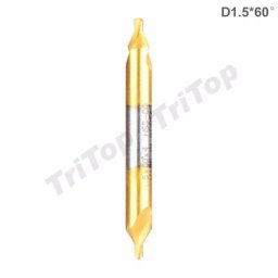 Foret central avec revêtement doré en spécialisation t haute qualité HSS diamètre de la tige 4mm