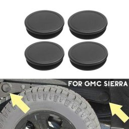 Bouchons de trous de cadre de cabine de roue arrière 4 pièces accessoires de camion pour GMC