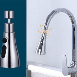 Buse de diffuseur de robinet d'eau à économie d'eau rotation à 360 degrés aérateur moteurs