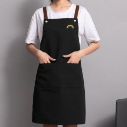 Tabliers de Cuisine Imperméable Avec Poches Résistant À L'huile PVC Tablier De Cuisine Pour Homme et