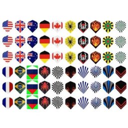 Accessoires de vol pour fléchettes aile de queue de remplacement durable pour animaux de compagnie