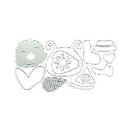 Matrices de découpe en métal modèle de gaufrage pochoir moule de Scrapbooking K1MF
