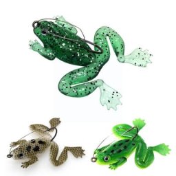 Leurres de pêche en silicone souple avec crochet équipement de pêche Él outil de pêche en plein