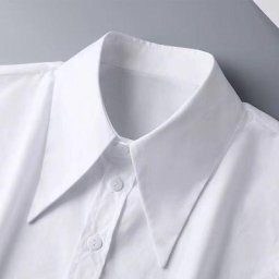 Faux Col en Coton pour Femme Décoration Chemisier Poignées Amovibles Pull à Col de Chemise Faux