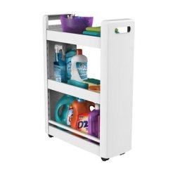 Meuble rangement roulettes 3 niveaux