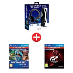 Casque KONIX NEMESIS pour PS4 + 2 Jeux