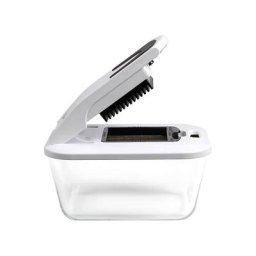 Mandoline multi lames, bac verre 2.65L