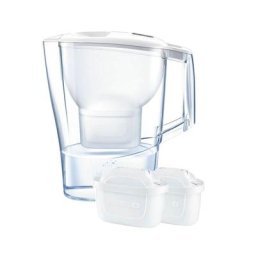 Carafe filtrante BRITA Aluna Blanche + 2 Cartouches