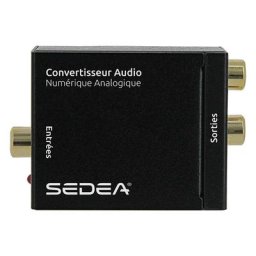 Adaptateur SEDEA OPTIQUE COAXIAL/RCA