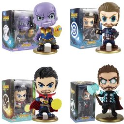 Cosbaby-Figurines en PVC à collectionner Avengers Extron War services.com America Doctor Strange