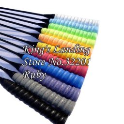 EVA – bandes antidérapantes pour poignée de tennis 11 couleurs 100 pièces pour poignée de