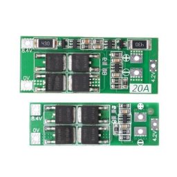 Chargeur 7.4 de batterie Li-ion Lithium 2S 20A 8.4V 18650 V carte de Protection BMS PCB