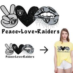 Peace and Love-Autocollant de Sweat à Capuche Exquis Transfert Thermique pour Vêtements T-Shirt