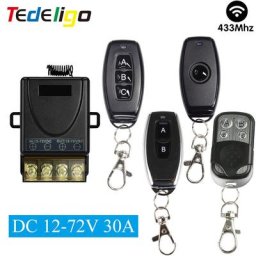 Commutateur de télécommande sans fil haute puissance récepteur technique pour éclairage de voiture