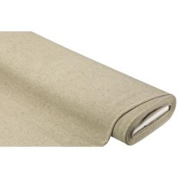Tissu sweat / French Terry moucheté multicolore, taupe chiné