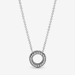 Collier Cercle Pavé Signature
