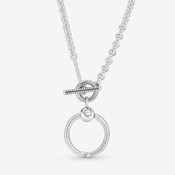 Collier Fermoir T et Pendentif O Moments