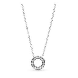 Collier Cercle Pavé Signature