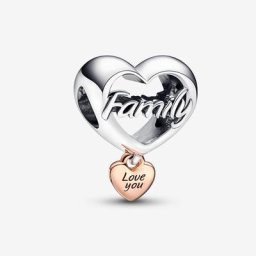 Charm Cœur de Famille Love You