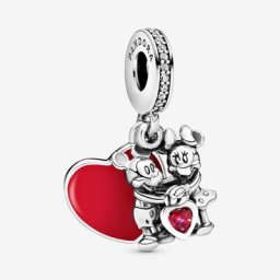 Charm Pendant Disney Mickey&Minnie Amour