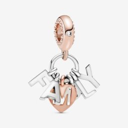 Charm Pendant Lettres Family (Famille)