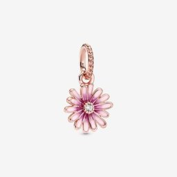 Charm Pendant Marguerite Rose