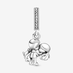 Charm Pendant Couple de Mariés