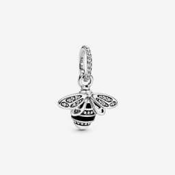 Pendentif Reine des Abeilles Scintillant
