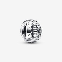Charm Pavé&Perlé Logo Moments