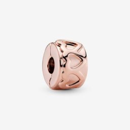 Charm Clip Couronne de Cœurs