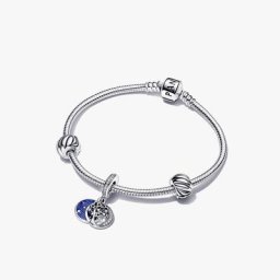 Le Bracelet Composé Lune et Galaxie