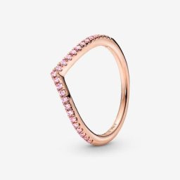 Bague Rose Scintillante Vœu Timeless