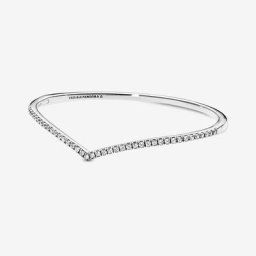 Bracelet Jonc Chevron Scintillant