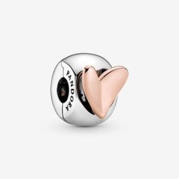 Charm Clip Cœur Dessiné