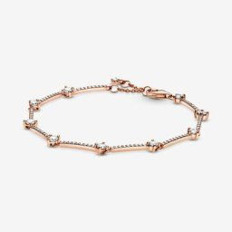 Bracelet Barres Pavé Scintillant