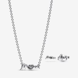 Ensemble Collier et Clous d’Oreilles Mum