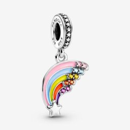Charm Pendant Arc-En-Ciel Multicolore