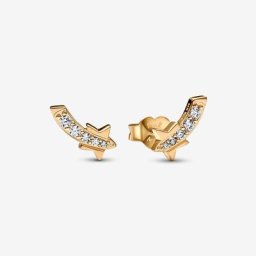 Clous d’Oreilles Pavé Étoile Filante